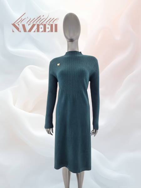 فستان شتوي طويل